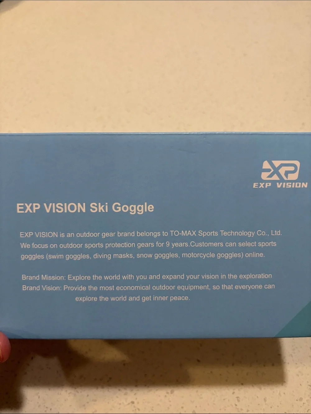 Ski Goggles - Teal/Blue